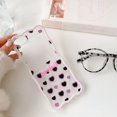 thumbnail image 3 of Case for Galaxy Z Flip 6,Creative Heart Pattern Folding Protective Soft Phone Shell,Shockproof Anti-Fall Phone Cover for Girls (No Chain), 3 of 12