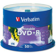 Verbatim VER95136 DVD Médias Enregistrables