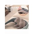 thumbnail image 4 of Ergonomic Trapezius Relief Massager - Home-Use Deep Kneading Cervical Therapy Shawl for Shoulder & Neck Tension Alleviation, Gray Relaxation Tool for Stress Relief and Muscle Recovery, 4 of 6