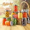 thumbnail image 7 of 12 Pcs. Glass Mason Jars with Regular Lids and Bands, DIY Magnetic Spice Jars, Ideal for Meal Prep, Jam, Honey, Wedding Favors, and more, 7 of 7