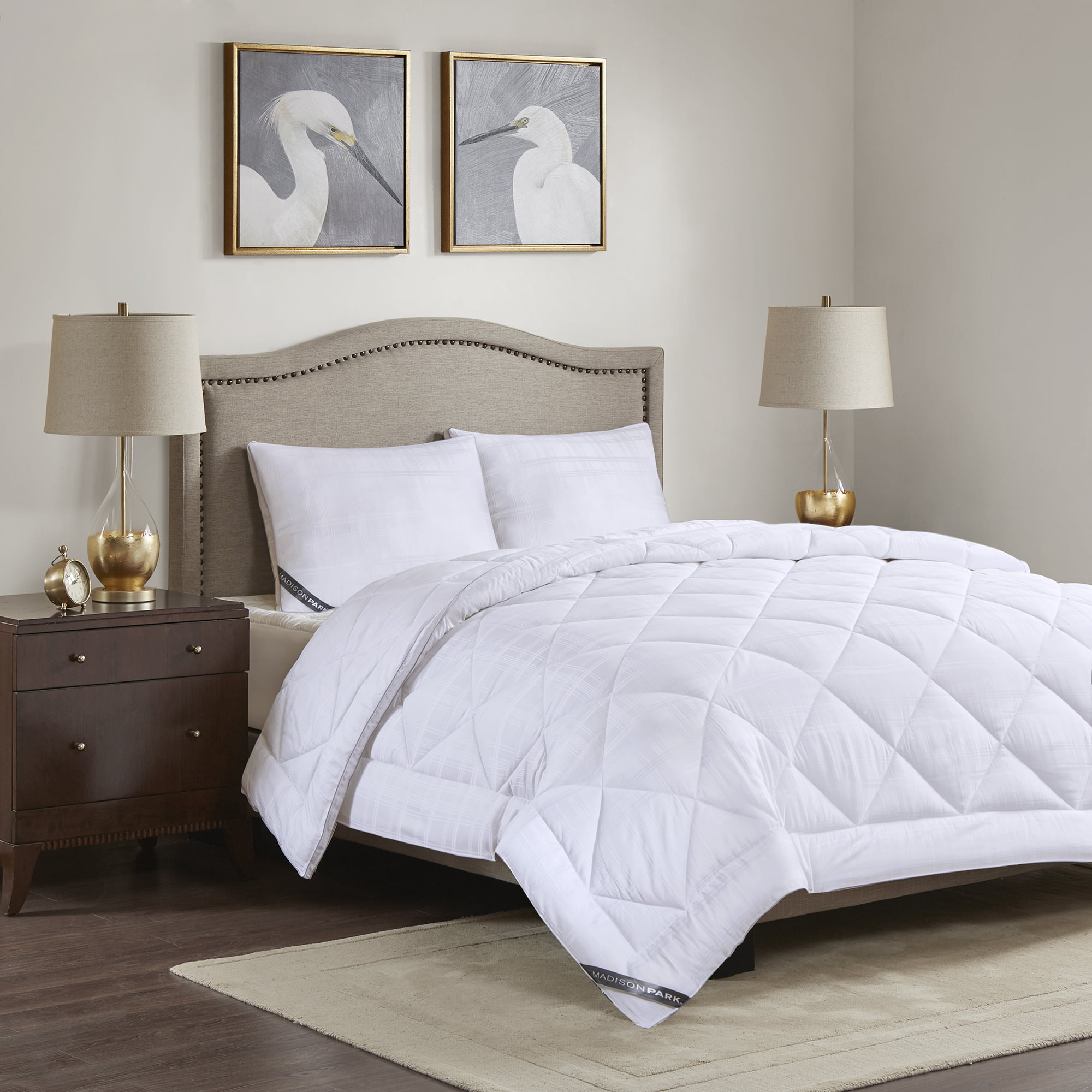 30A Comfort Luxurious Down Alternative Double-Fill Comforter Duvet Insert Twin 