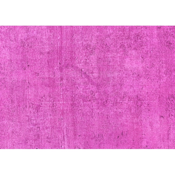 Ahgly Company Machine Washable Indoor Rectangle Abstract Pink Modern Area Rugs, 4' x 6'
