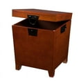 thumbnail image 5 of Home Square Storage Trunk End Table in Mission Oak - Set of 2, 5 of 10