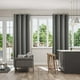 thumbnail image 4 of Blackout Curtains for Bedroom Soundproof Thermal Insulated Window Drapes Grommet Panels Noise Reducing Room Darkening Curtains for Living Room Nursery Home Theater, 4 of 6