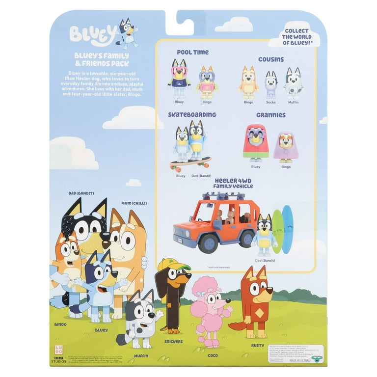Bluey 6 Book Set Collection