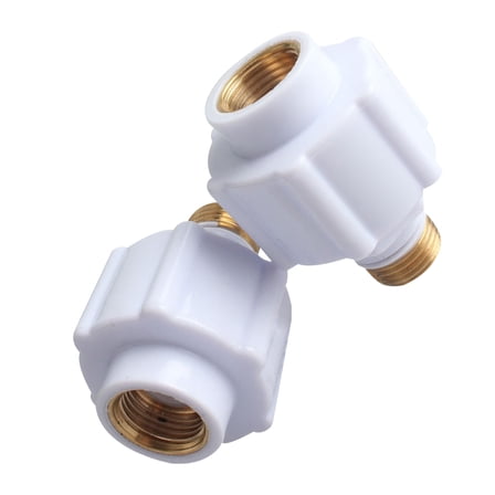 TOYMYTOY 2Pcs Water Heater Accessories White Copper Material Electric Partition Wall Device