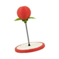 thumbnail image 6 of Cat Scratch Pad Playing Exercise Cat Spring Toy Cat Scratcher Toy with Ball Red, 6 of 10