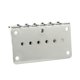 thumbnail image 2 of Juego de puente de carga superior de metal de 6 cuerdas de 78 mm Piezas de guitarra eléctrica para ST TL (plata) Likrtyny Para estrenar, 2 of 8