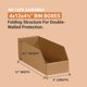 thumbnail image 2 of AVIDITI Contenedores de almacenamiento de cartón Caja de contenedores con parte superior abierta, paquete de 50 | Pequeño para organización de inventario, piezas, garaje, almacén o hogar, Cubby Oyster, 2 of 5