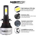thumbnail image 3 of 2x 72w 9000lm H7 Led Headlight Auto Car Lamp Lights Conversion Bulb Light 6500k, 3 of 5