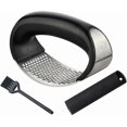 thumbnail image 1 of Garlic Press Rocker Stainless Steel, Garlic Mincer Garlic Chopper Garlic Presser, 1 of 5