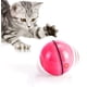 thumbnail image 1 of Juguete rojo para gatos, pelota con luz LED, rotación automática de 360 grados y carga USB, juguete interactivo para gatos, perros y gatitos., 1 of 5