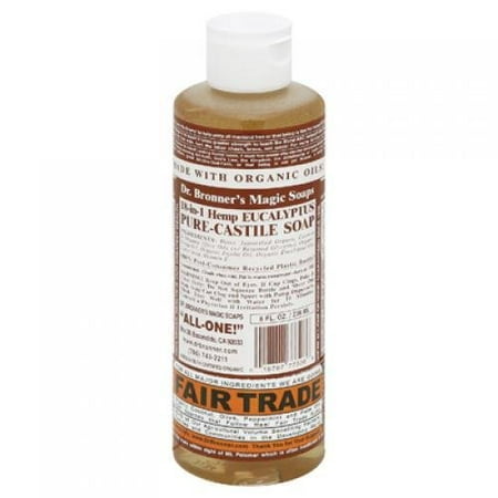 - Dr Bronners Dr Bronners Castile Soap, 8 oz