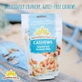 thumbnail image 4 of Whole Roasted Cashews by Sunshine Nut Co., Gluten Free, Peanut Free and Vegan Individual Snack Packs for Kids and Adults, Perfectly Plain Flavor, No Added Salt, GMO Free, 4 Pack, 7 oz. Each, 4 of 6