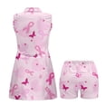 thumbnail image 4 of Yuyamidu Ribbon Womens Golf Dress Casual Womens Golf Outfit with Shorts Pockets Workout Exercise Athletic Dress Size XS A-Line Workout Dresses, 4 of 7