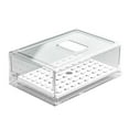 thumbnail image 2 of Refrigerator Organizer Box Drawers Fresh Food Organizer Bins Transparent for Household , L with L with partition, 2 of 8