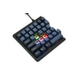 thumbnail image 4 of Mistel BAROCCO MD770 RGB Wired + Wireless Bluetooth TKL Split Mechanical Keyboard with Cherry MX Brown Switch, Ergonomic Gaming Keyboard, Yellow Letter Glaze Blue PBT DoubleShot Keycaps, Macro Support, 4 of 9