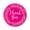 Fuchsia Pink & White, variant on Darling Souvenir Round 1.6 Inches Yellow Vines Border Thank You Stickers Non Customized Gift-45 Pcs
