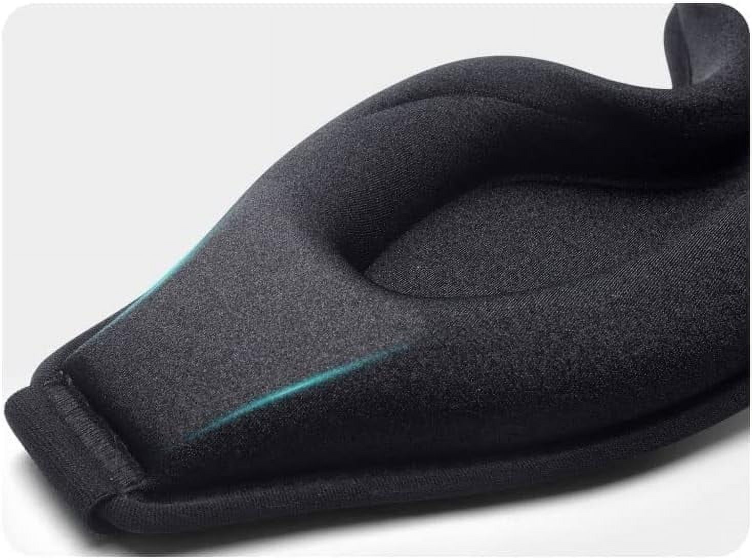 2 Pcs 3D Sleep Masks - Contoured Cup Eye Masks for Side Sleepers, Light Blocking for Men and Women - Perfect for Travel, Office Nap, Fits Most People