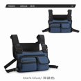 thumbnail image 2 of Vest Bag Sports Multi-Bocket Functional Chest mochila al aire libre () Azul, 2 of 9