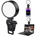 thumbnail image 3 of Selfie Ring Light Suitable For Mobile Phones, Laptops, Tablets, Cameras, Photography And Videos, Rechargeable Ring Light Clip, Portable Selfie Fill Li, 3 of 5