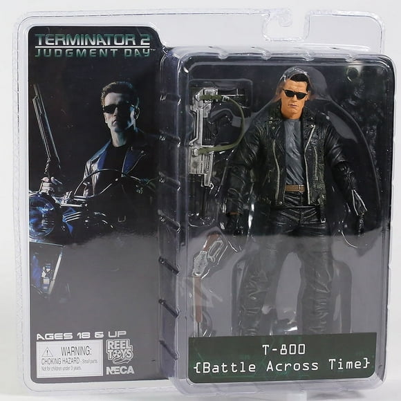NECA The Terminator T-800 Bataille à Travers le Temps Figurine d'Action Jouets en PVC Collection Modèle Poupée