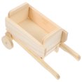 thumbnail image 3 of CIMAXIC Cart Mini Simple Design Wooden Cart Model Beige for Childs Play 1Pcs, 3 of 6