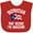 Red, variant on Inktastic Boricua Means Im Awesome Puerto Rican Boys or Girls Baby Bib