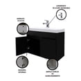 thumbnail image 3 of Gabinete Flotante Para Baño Mariam Con Lavabo Y Monomando, 3 of 5