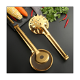 thumbnail image 2 of Stainless Steel Strainer Clips Gold Filter Clip Spoon Food Kitchen Utensils Oil-Frying Tools BBQ Clamp Restaurant Snack, 2 of 5