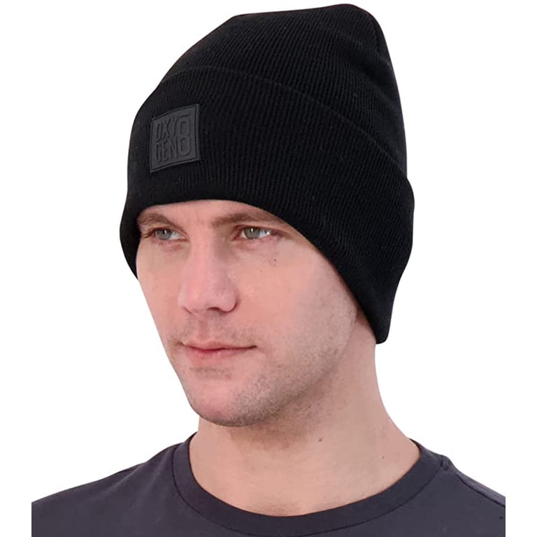 Beanie Hat Soft Warm Acrylic Cuffed Beanies For Men and  display picture 3