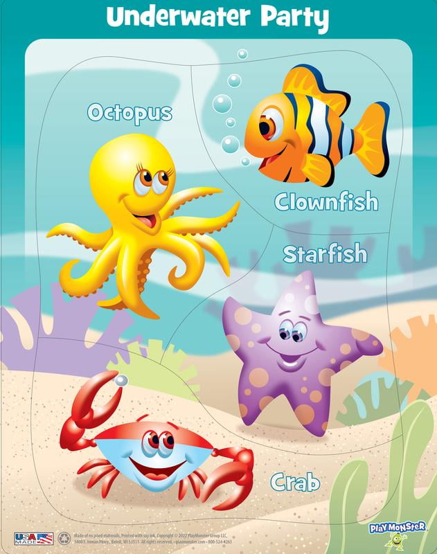 3-Pack Preschool Puzzles Display