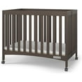 thumbnail image 1 of Cuna Abatible de Madera Foundations Mini London Color Dapper Grey, 1 of 5
