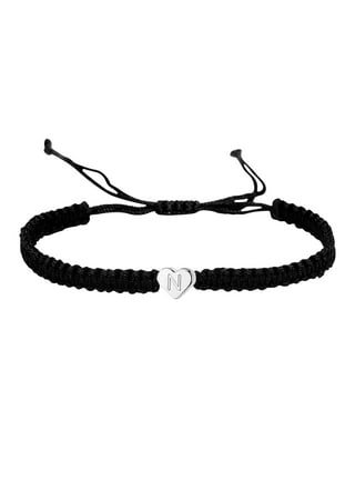 Fablinks 12 Adjustable Rope Bracelets for Women and Men, Round
