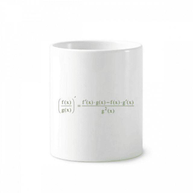 Formule Mathématique Expressions Calculer Scores Brosse à Dents Stylo Titulaire Tasse Cerac Stand Crayon Tasse
