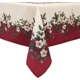 thumbnail image 3 of Mantel impermeable con campanas de muñeco de nieve de Navidad, decoración de mesa para fiesta de Navidad, manteles rectangulares reutilizables, decoraciones navideñas 2025, 3 of 5