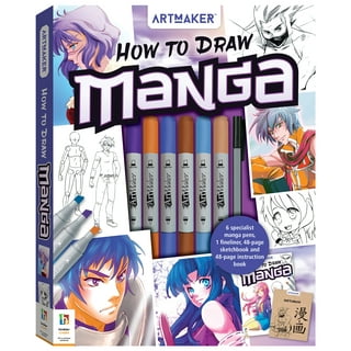 Art Maker Manga Drawing Book - Books - Adult Colouring - Adults