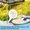 thumbnail image 4 of Pool Accessories Stability Positioner For Beach And Garden Umbrella Setup Adapter For Pool Umbrella Support Outdoor Concealed Door Inset Aluminum Siding Screw Hole Bit Concealed Kitchen Peg + Cat Big, 4 of 5