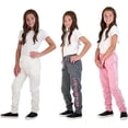thumbnail image 4 of Star Ride Girls 3 Pack Jogger Sweatpants Size 5-16, 4 of 5