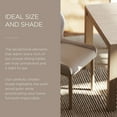 thumbnail image 6 of Maven Lane Cleo Contemporary Wooden Dining Table in Refined White Finish, 6 of 7