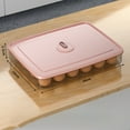 thumbnail image 3 of Rack Storage Solution for Kitchen and Home – Durable Stackable Egg Organizer with Lid for Fridge and Food Grade Container for Freshness and Easy, 3 of 7