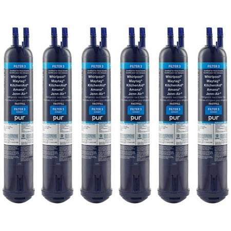 Original Whirlpool Water Filter EDR3RXD1 / Filter 3 / 4396841 / 4396710 (6-Pack)