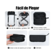 thumbnail image 5 of Sillas De Camping Plegable Portatiles Taburete Pesca O Playa Malubero  Negro, 5 of 5