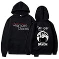 thumbnail image 2 of Sudaderas con capucha de The Vampire Diaries para mujer, Sudadera con capucha de personalidad de moda, jersey de manga larga suelto informal para exteriores, 2 of 5