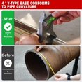 thumbnail image 3 of Herramienta de marcado para medir el diámetro de una tubería utilizando un marcador de centro de tubo de seguridad y un Pipel Silver ,Silver, 3 of 5
