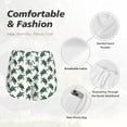 thumbnail image 6 of Lsque Watercolor Turtle Printed Women's Running Shorts with Liner Pockets,Elastic Quick Dry Workout Athletic Gym Yoga Shorts,Womens High Waist Shorts-X-Large, 6 of 9