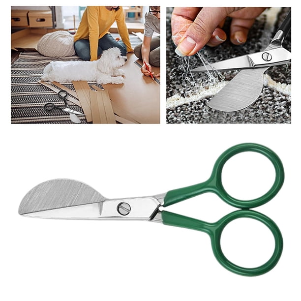 Tijeras de costura para bordar, tijeras afiladas y resistentes para manualidades con mango compensado, tijeras para apliques, tijeras para confección Verde Macarena Tijeras de pico de pato