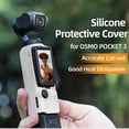 thumbnail image 5 of Protective Silicone Case Compatible with DJI Osmo Pocket 3 Silicone Protective Case Osmo Pocket 3 Protection Accessories Heat Dissipation, 5 of 5