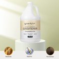 thumbnail image 4 of Ginger Lily Farms Club &amp; Fitness Acondicionador Hidratante para Cabello Seco, 100% Vegano y Libre de Crueldad, Sin Fragancia, Recarga de 1 Galón (128 Fl Oz), 4 of 7