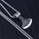 thumbnail image 3 of beier Nordic Sweden Norway Viking Ornament Cross-Border E-Commerce Supply Titanium Steel Necklace Men and Women Retro Necklace, 3 of 5